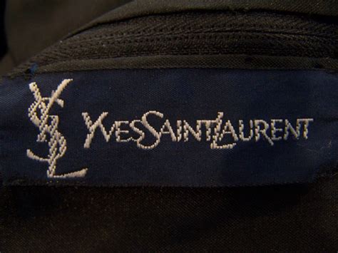 red yves saint laurent label garment labels|yves saint laurent.